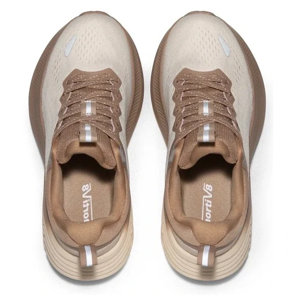 NORTIV 8 Womens Walking Shoes Beige Khaki Breathable Mesh Sneakers SNWS248W 11 - Picture 16 of 16